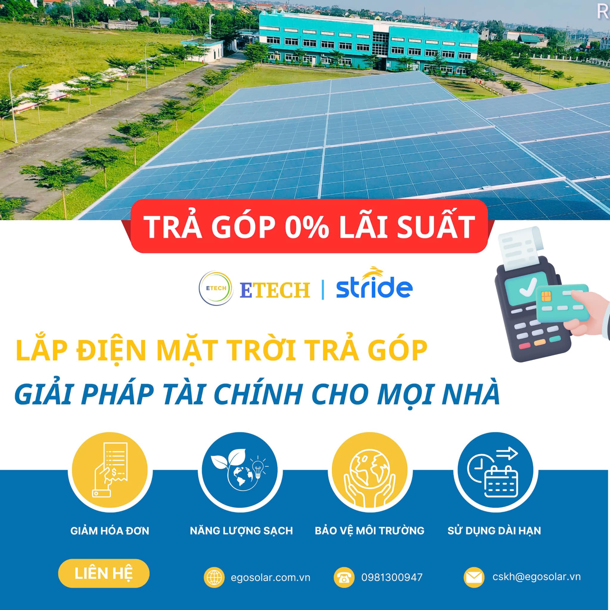 Điện năng lượng mặt trơi áp mái