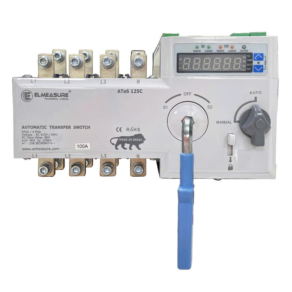 Bộ chuyển nguồn tự động ATS 4P - 100A Elmeasure