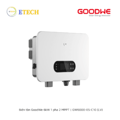 Biến tần GoodWe 6kW 1 pha 2 MPPT | GW6000-ES-C10 (LV)