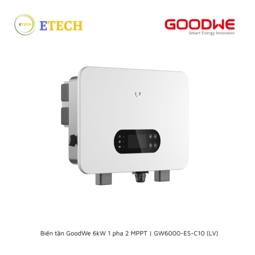 Biến tần GoodWe 6kW 1 pha 2 MPPT | GW6000-ES-C10 (LV)
