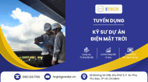 KỸ SƯ DỰ ÁN ĐIỆN MẶT TRỜI