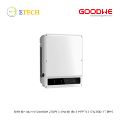 Biến tần lưu trữ GoodWe 25kW 3 pha tối đa 3 MPPTs | GW20K-ET (HV)
