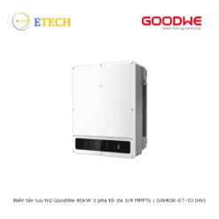 Biến tần lưu trữ GoodWe 40kW 3 pha tối đa 3/4 MPPTs | GW40K-ET-10 (HV)