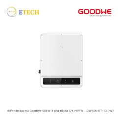 Biến tần lưu trữ GoodWe 50kW 3 pha tối đa 3/4 MPPTs | GW50K-ET-10 (HV)