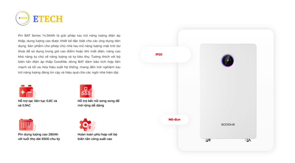 GoodWe BAT Series 14.3 kWh