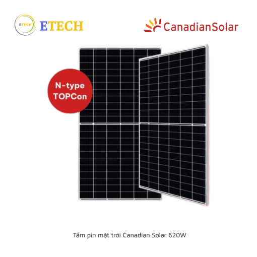 Tấm pin mặt trời Canadian Solar 620W