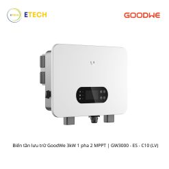 Biến tần GoodWe 3kW 1 pha 2 MPPT _ GW3000-ES-C10 (LV)