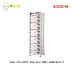 Pin lưu trữ GoodWe 51.2kWh áp cao (C&I) _ GW51.2-BAT-G10